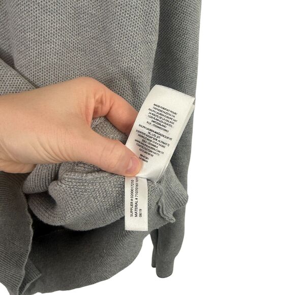 Polo Ralph Lauren Pima Cotton Quarter Zip Sweater Preppy Office Mens Size XXL - Picture 6 of 7